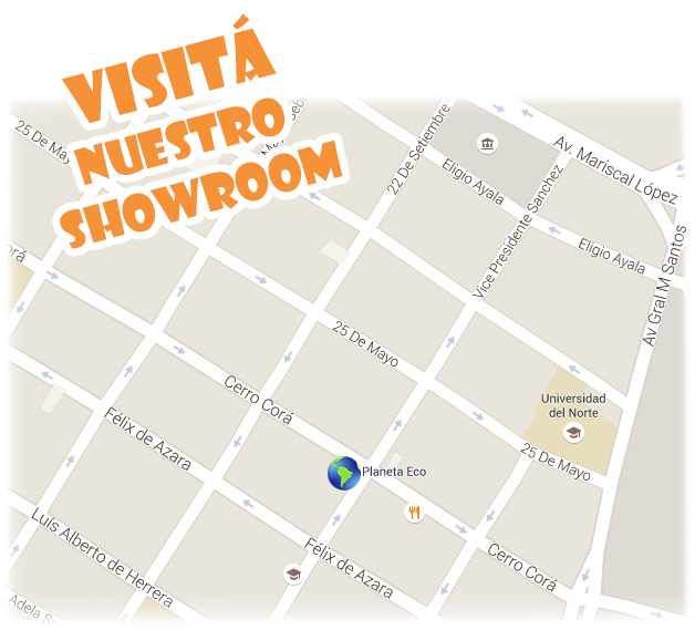 Conocé nuestro showroom en Cerro Corá 2290